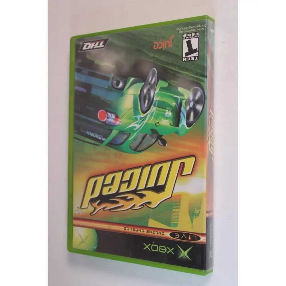 Juiced (Microsoft Xbox, 2005) Authentic, Complete, Tested/Works